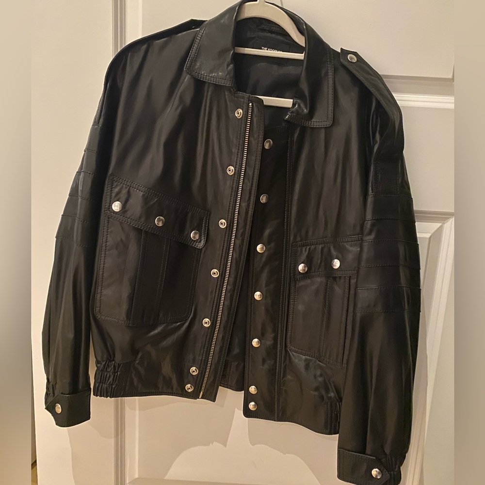 The kooples leather jacket size 1